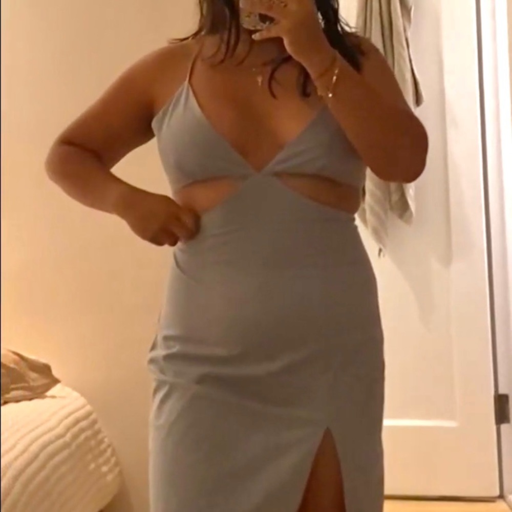 Cutout Midi Dress